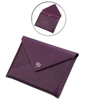 COQUE - HOUSSE BlackBerry Leather Envelope Purple