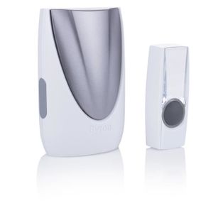 BYRON Carillon portable avec bouton sans fil portée 125 m BY206E