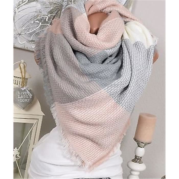 Plaid rose et gris achat / vente plaid rose et gris pas cher ... Etgris