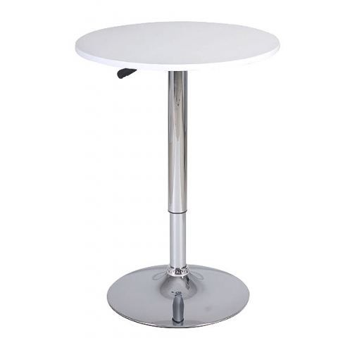 table bar ronde reglable