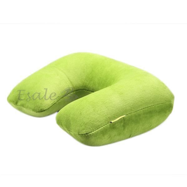 Oreiller Coussin Support Tour Cou Cale Nuque Repos Forme U Gonflable