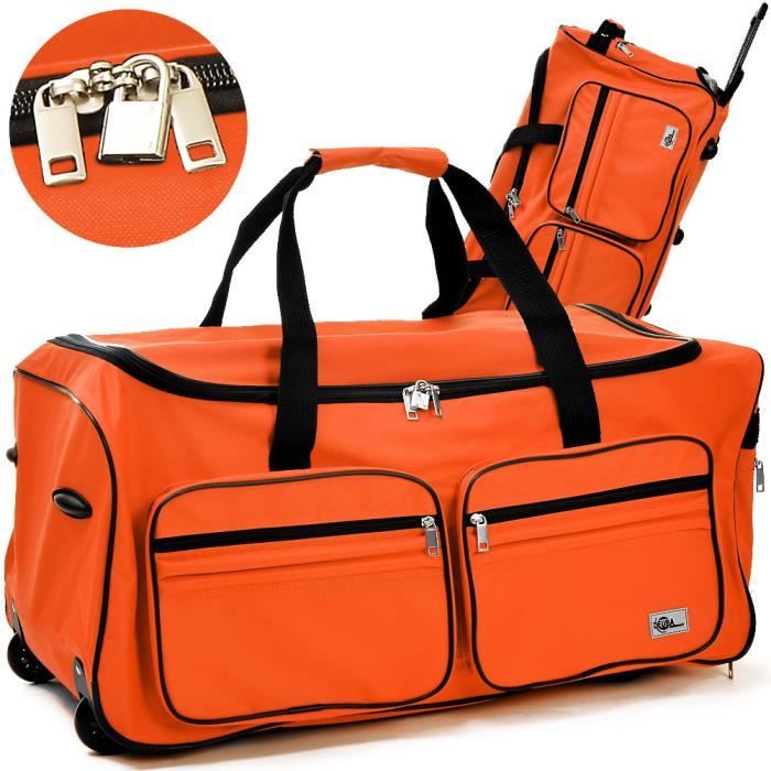 un voyage orange bag