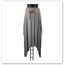 JUPE - KILT Jupe Longue Sensuelle Asymétrique, beige