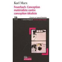 SCIENCES HUMAINES Feuerbach ; conception matérialiste contre conc...