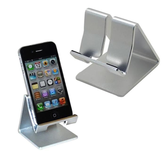 Film Avec Telephone Portable Sur La Table FAMILY ® Support de Bureau pour Téléphone Mobile et iPad en Aluminium