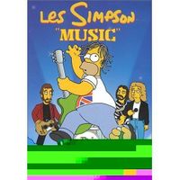 DVD SERIE TV DVD Les simpson : music