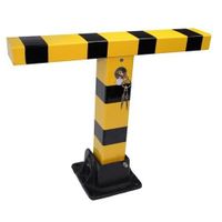 Poteau bloc parking T escamotable Poteau bloc parking T escamotable