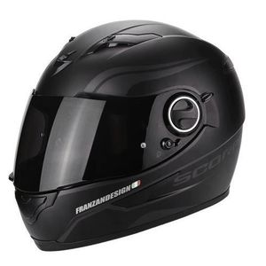 SCORPION Casque Integral Exo 490 Luz Noir Mat Argenté