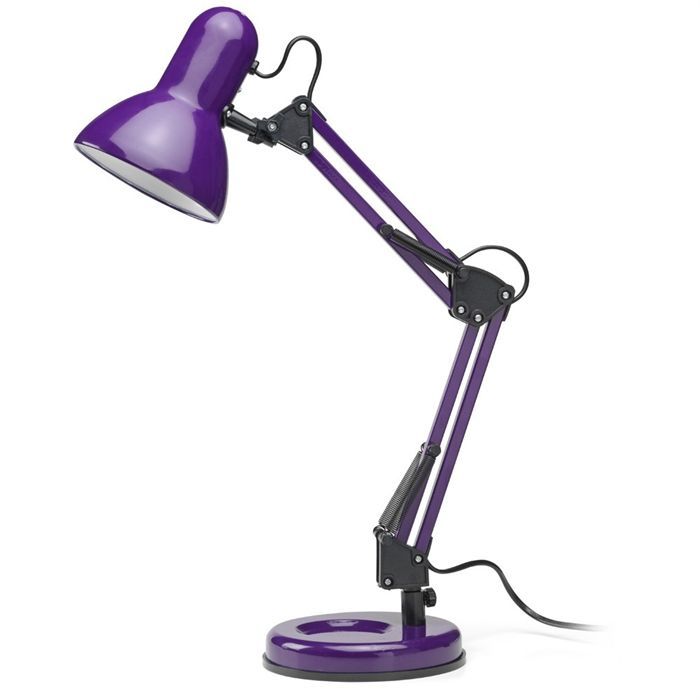 LAMPE ARCHI TECHNO VIOLET   Achat / Vente LAMPE A POSER LAMPE ARCHI