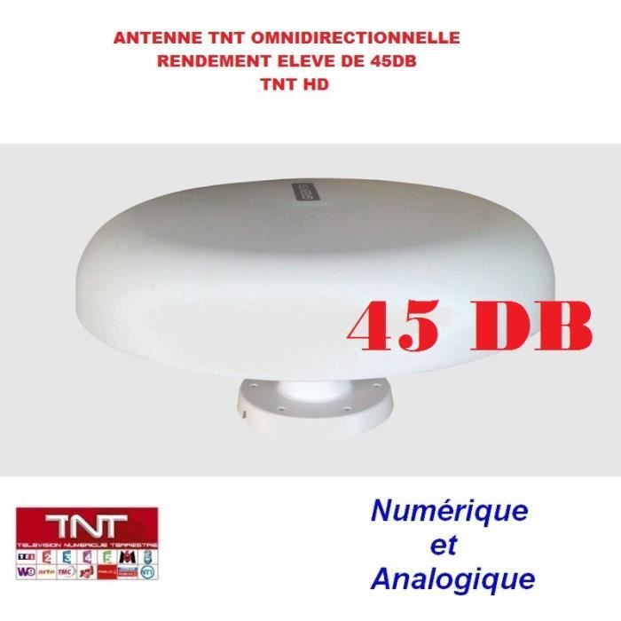 Antenne TNT 45DB camping car Omnidirectionnelle , caravane ANTARION