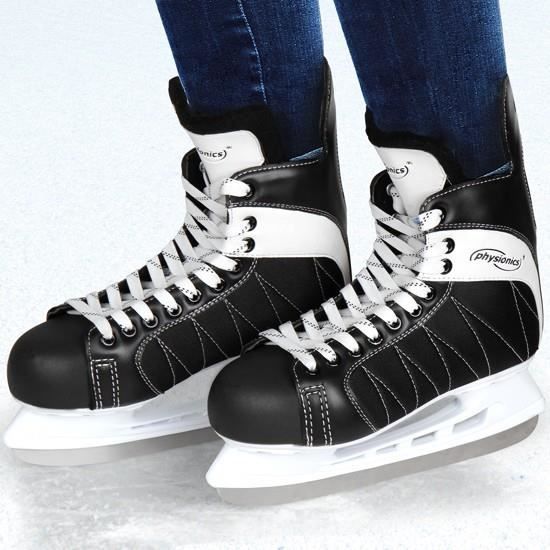 Patins de hockey sur glace noirblanc Taille 40 Prix pas cher Cdiscount Patins de hockey sur glace noirblanc Taille 40 Prix pas cher Cdiscount