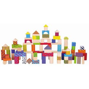 SAPIN MALIN Jeu de Construction en bois de 100 blocs / Pi?ces