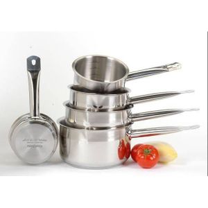 CASSEROLE - FAITOUT - MARMITE  Gamme PRO lot de 5 casseroles 12/14/16/18/20 cm