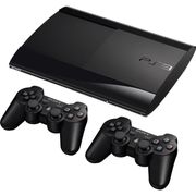 PLAYSTATION 3 PS3 12 GO NOIRE + 2 DUAL SHOCK / PS3