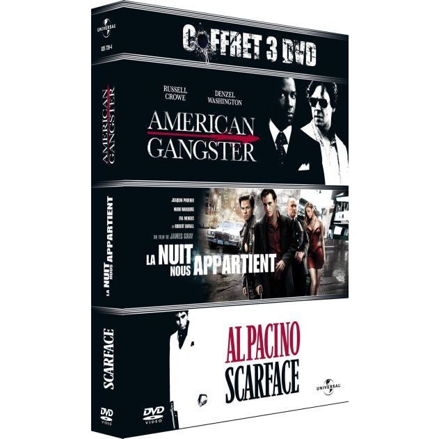 Dvd Coffret Mafia American Gangster La Nuit En Dvd Film Pas Cher De Palma Brian Scott 