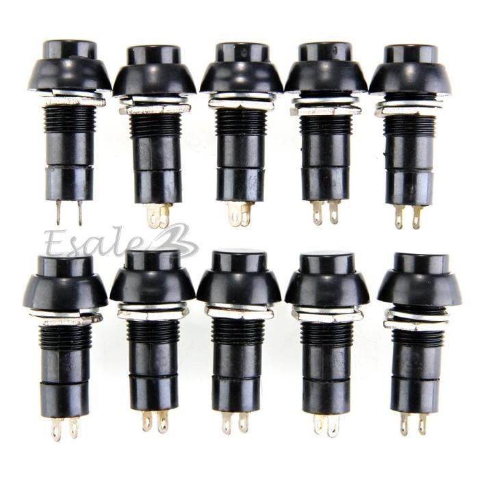 10 x Bouton Poussoir Interrupteur 12V Pour Voiture Automobile Véhicule Achat / Vente