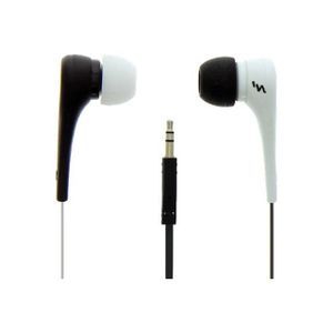 TNB Ecouteur stéréo asymetrik noir/blanc