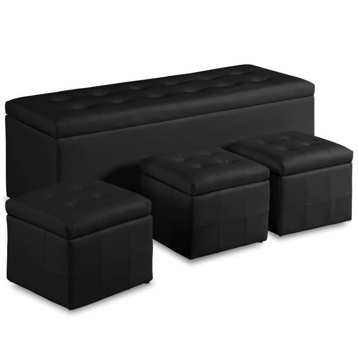 Banquette coffre blanc achat / vente banquette coffre blanc pas ... Entrée Créatif Banquette