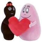  Couple Cœur - Barbapapa- 18 cm