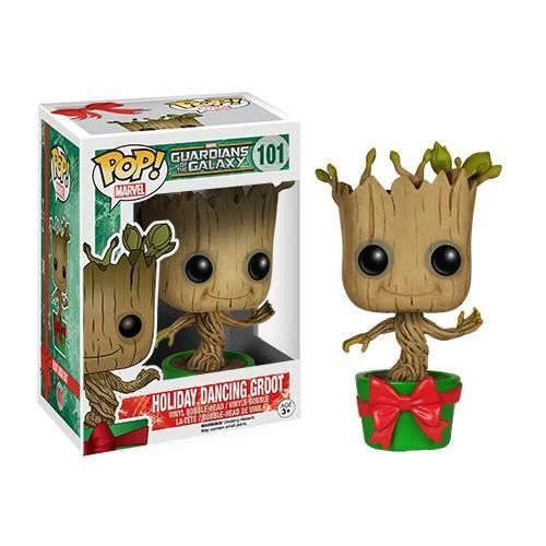 Groot Dancing Holiday Figurine Pop! Marvel Guardians of the Galaxy Cadeau
