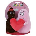 PELUCHE Couple Cœur - Barbapapa- 18 cm