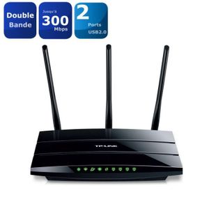 TPLINK MODEM ROUTEUR WIFI N300+2USB TDW8970