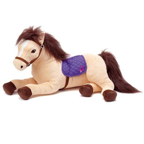cheval en peluche pour monter dessus