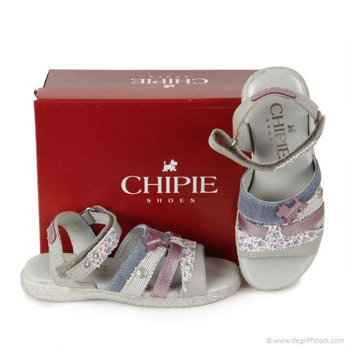 fille chipie - Achat  Vente sandale - nu-pieds Sandales grises fille ...