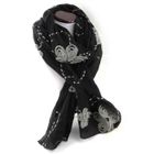 ECHARPE - FOULARD Echarpe créateur "Vahiné" noir
