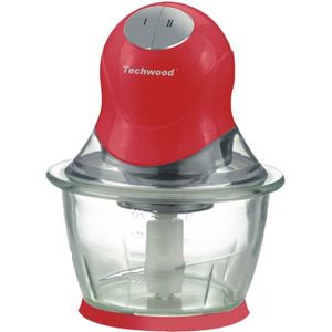 Mini Hachoir 0.6L TECHWOOD THA-085 rouge
