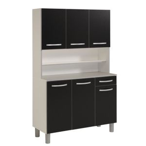 buffet de cuisine noir