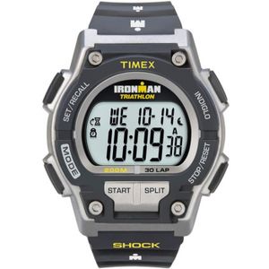 Montre Timex Ironman Triathlon TW5M48600 - Résine, étanche 100m, Numérique/analogique, Neuve
