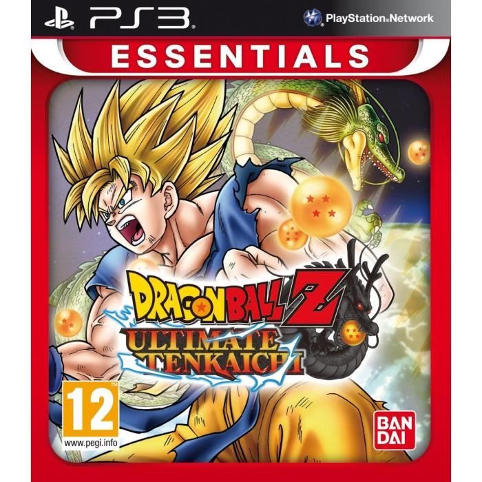 Dragon Ball Z Ultimate Tenkaichi Essentials Jeu PS3 Achat / Vente jeu ps3 nouveauté Dragon