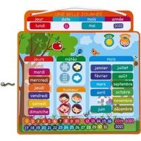 JEU D'EVEIL EDUCATIF Agenda magnétique - Une belle journée