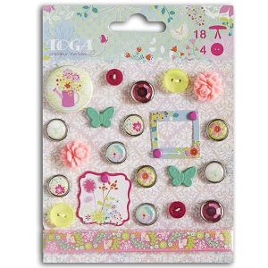 TOGA Lot de 23 embellissements So fresh !
