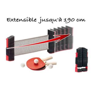 Ensemble Poteaux Filet Extensible