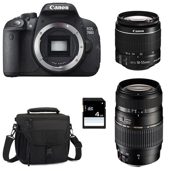 Canon Eos 700d Objectif Ef S 18 55 Mm F35 5 Achat Vente