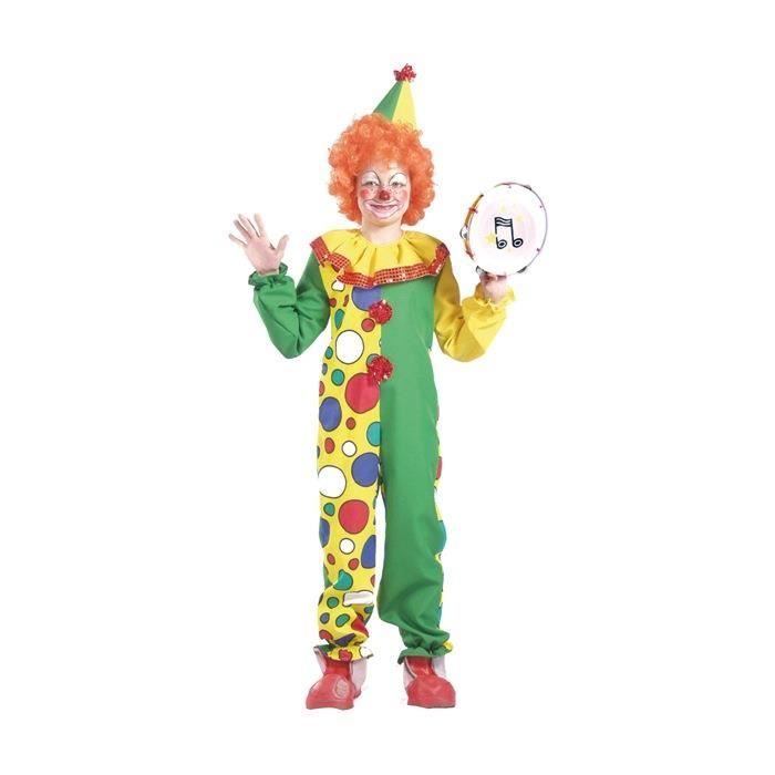 Enfant Clown Bulle Taille 3 4 Ans Déguisement Enfant Clown