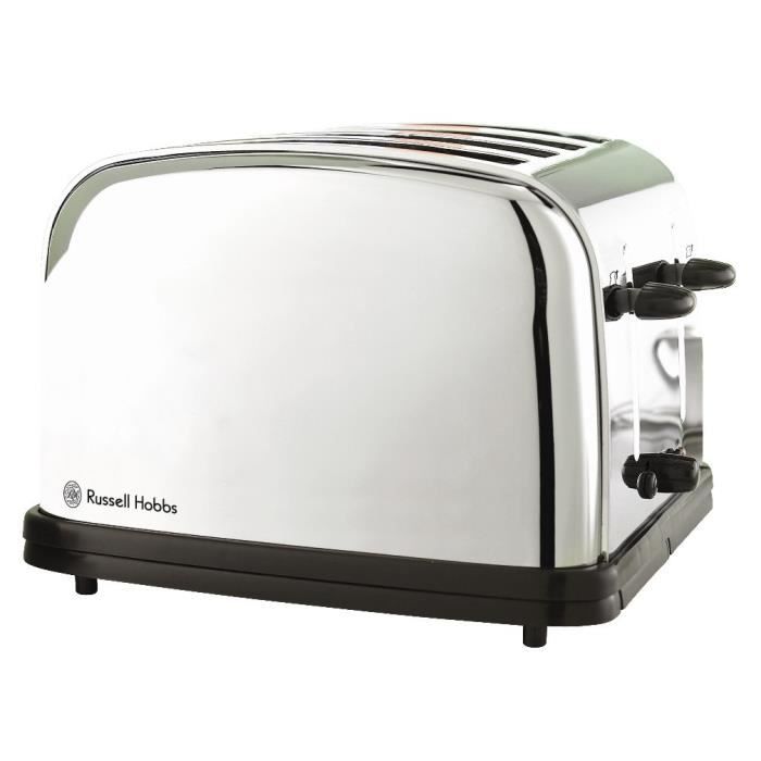 RUSSELL HOBBS Chester 1376756 Grillepain 1800W Inox Achat