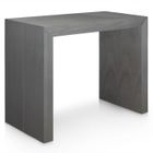  Table console extensible bois Vintage 3 rallonges