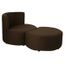 FAUTEUIL  Chauffeuse et pouf