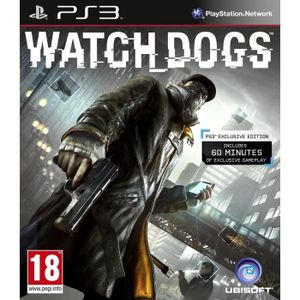 JEUX PLAYSTATION 3 Watch Dogs PS3 JEUX PLAYSTATION 3 Watch Dogs PS3