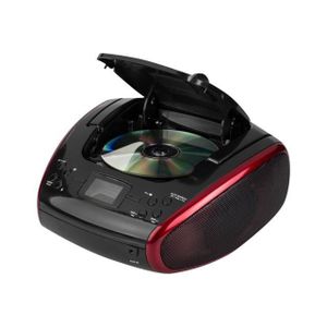 AUDIOSONIC CD-1597 Radio stéréo CD/MP3 Noire