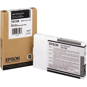 EPSON Cartouche d?encre T6138 - Noir mat - Capacité standard 110ml