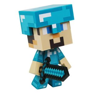 MINECRAFT- Figurine 15 Cm Diamond Steve Minecraft