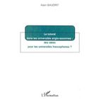 SCOLAIRE / UNIVERSITAIRES Le tutorat dans les universités anglo-saxonnes ...
