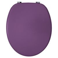 ABATTANT WC - REHAUSSEUR Abattant GELCO Infinité Satin Violet