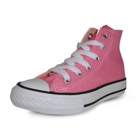 converse fille rose