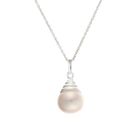  NACRE DE PERLE Chaîne et Pendentif Femme