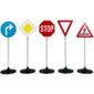 IMITATION PROFESSION-ACTIVITE DE GRANDS Panneaux de signalisation routière 6 pièces